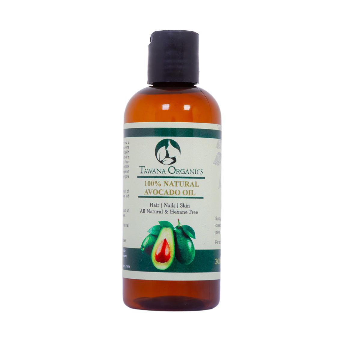Tawana Organics| 100% Pure Avocado Oil - 200ml