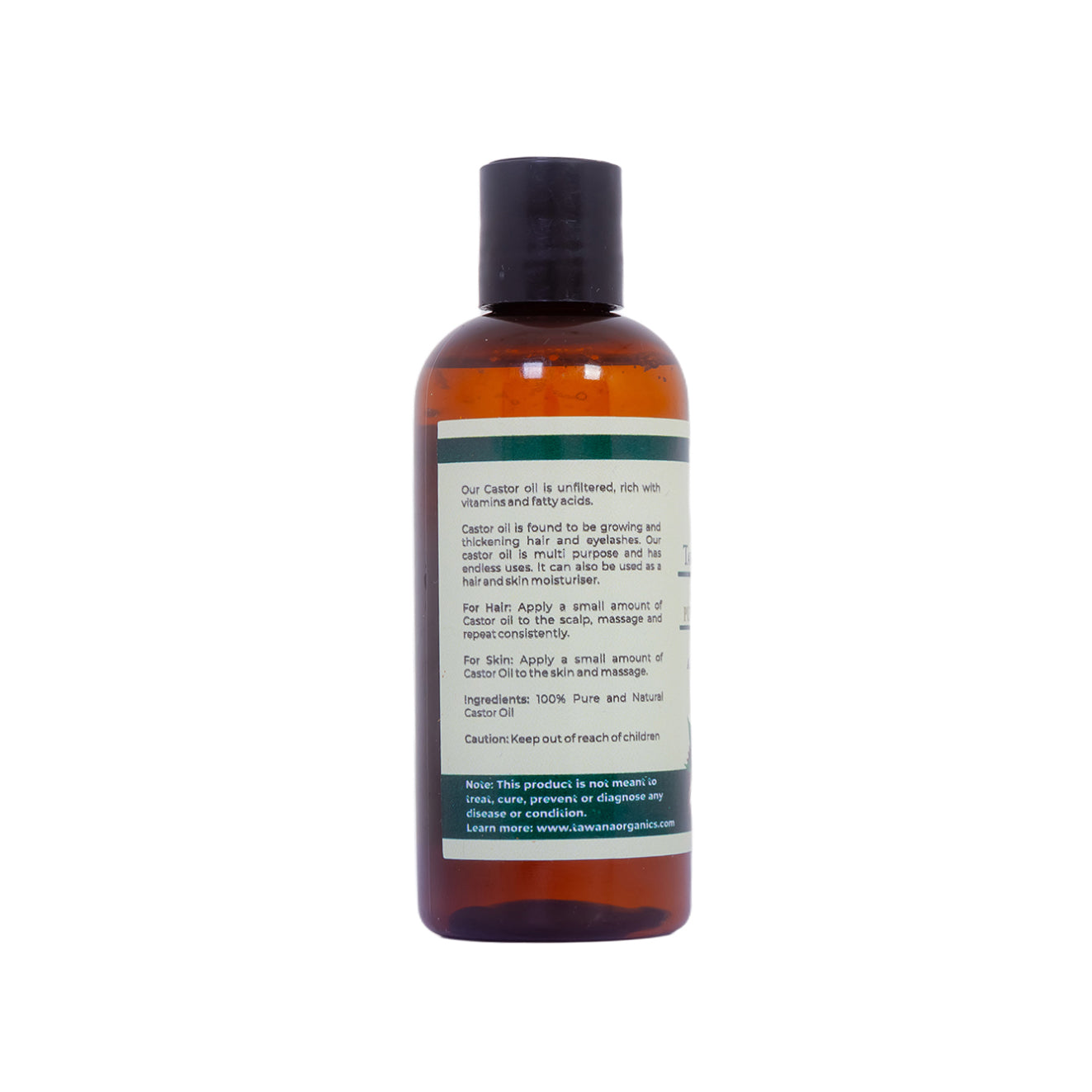 Castor Oil - 200ml Hair & Skin Oil| Tawana Organics