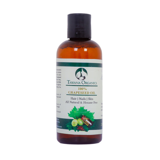Tawana Organics| 100% Pure Grapeseed Oil - 200ml