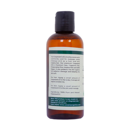 Tawana Organics| 100% Pure Grapeseed Oil - 200ml