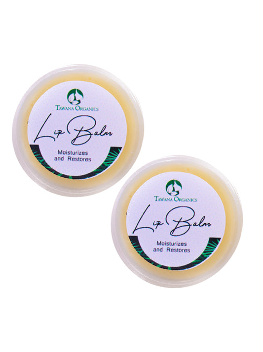 Lip Balm 2 x 15g| Tawana Organics