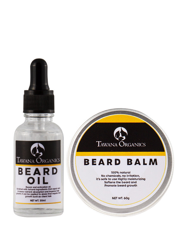 Beard Growth & Maintenance Set| Tawana Organics